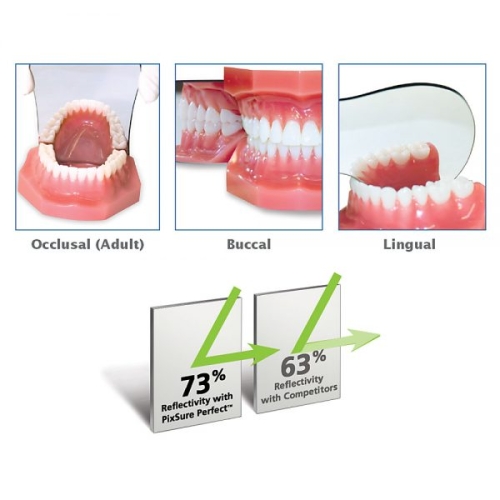 Photo Mirror Occlusal Adult autoclavable to 270oF/132oC 