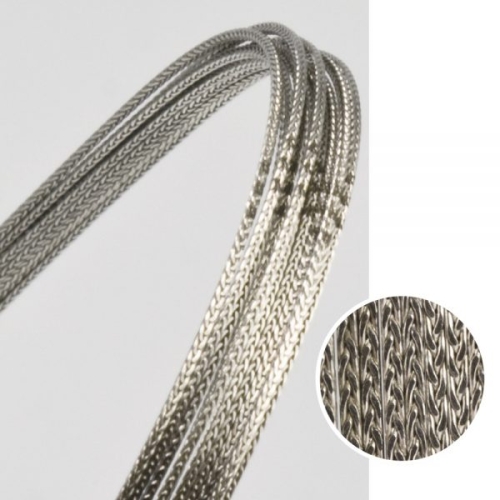 TruForce Stainless Steel 8-Sstrand Braided Archwire 17x25 10 archwires per pack 