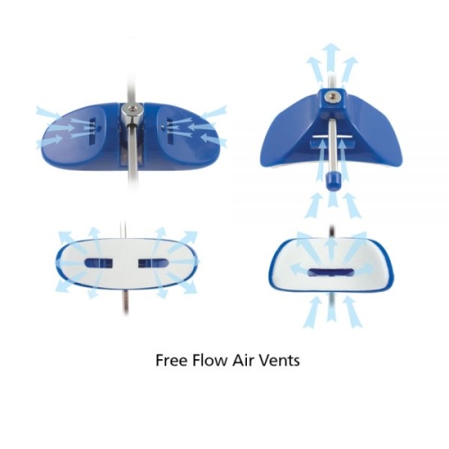 Multi-Adjustable Facemask Blue 