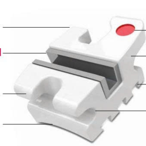 ENCORE® CERAMIC BRACKETS WITH METAL SLOT